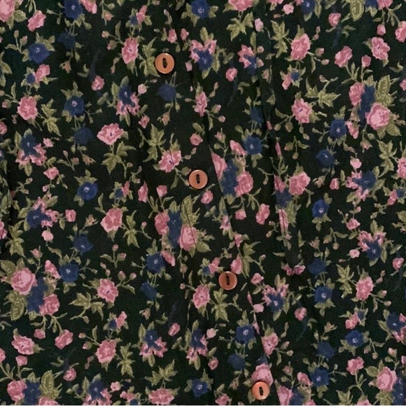 Women’s Free People Meant to Be Blouse in Black Combo - Picture 8 of 11